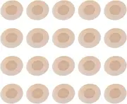[LuLiyLdJ] 30 Pieces Invisible Nipple Covers, Breathable Disposable Nipple Plasters, Nipple Plasters for Men and Women, 15 Pairs Nipple Cones