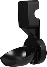 ABOOFAN Speaker Wall Mount Bracket with Cable Management Dual Functionality for Smart Speakers and Power Strip Holder Easy Installation and Organized Cables Black