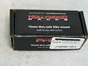 Hollywood Fork Mount 15mm x 100mm Thru-Axle Alloy Bike Block Truck bed [ssg]