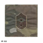 USAF OCP Sew On Patch Chief Master Sergeant Diamond CMSGT E9 ~ Vanguard USA NEW