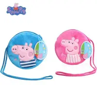 在飛比找Yahoo!奇摩拍賣優惠-正版授權 粉紅豬小妹佩佩豬PEPPA PIG喬治豬可愛斜背包