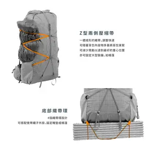 【2022新款】【Exped】Lightning 女款 輕量登山背包 60L