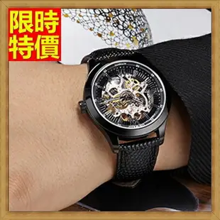 機械錶手錶-陀飛輪自動時尚鏤空率性精鋼男士腕錶2款66ab6【獨家進口】【米蘭精品】