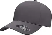 [Flexfit] Men's One Size Fits All Blue Solid Baseball Cap