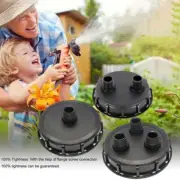 IBC Container Lid DN 150 1/2/3 compartment 1Inch external thread inlet overflow