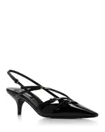 Miu Miu Women's Pointed Toe Slingback Sandals