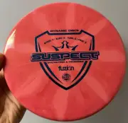 Fuzion Suspect Dynamic Discs Midrange Rare Latitude 64 Golf Westside New Red