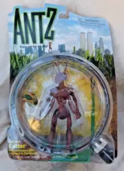 DREAMWORKS VINTAGE NOC ANTZ MOVIE " COLONEL CUTTER " - 1998 - PLAYMATES TOYS!