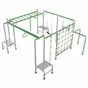 Lifespan Kids Junior Jungle Madagascar Monkey Bar Frame Play Set V2 NEW