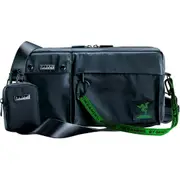 Razer Xanthus Crossbody Bag With Detachable mini pouch - Water-repellent finish - Fits most gaming handhelds & mobile controllers Razer Kishi, Steam Deck, Nintendo Switch [RC81-04290119-0000]
