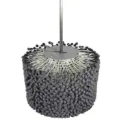 Flex Hone for Block Cylinders or Liners, Aluminum Oxide, 4-1/4", 180 Grit