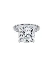 14K 7.60 ct. tw. Lab-Grown Diamond Ring