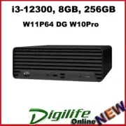 HP Pro 400 G9 SFF i3-12300 8GB 256GB SSD WIN PRO 2xDP 1xHDMI Intel730 KB & Mouse