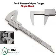 Dental Duck Barren Gauge Caliper Orthodontic Measuring Single Head Professional