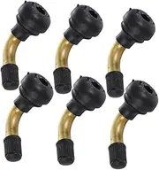 6Pcs Vacuum Tire Valve Stem Elbow Extenders Durable Valve Extensions for Cars Motorcycles Atvs Enhance Performance Safety with Wheel Tire Tools