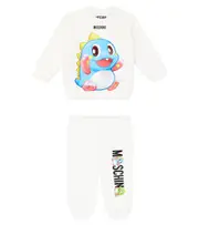 Moschino Kids Baby printed cotton jersey tracksuit