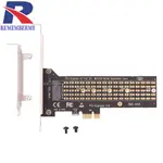 EM2-5106 SSD M.2 轉 PCI-E 1X 轉接卡,用於 M-KEY NVME/B 鍵 SATA 適配器