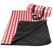 Extra Large Picnic Blanket WATERPROOF Rugs Outdoor Camping Hiking with Handle