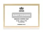 Baby Powder Vegan Scented Handmade Soap Bar Cruelty SLS Free Moisturising Soap