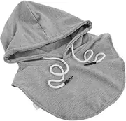 [Holibanna] Decorative Pullover Black Hoodie Coat Hood Replacement Costume Hoodie False Collars for Ladies Hoodies for Men Shirt Collar Inserts Women Hooded Fake Collars Cotton
