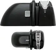 KYOCERA DS-38 Advanced Diamond Hone Knife Sharpener for Ceramic and Steel Knives,Black
