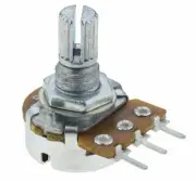 10 x 200K Reverse Logarithmic 16mm Potentiometer