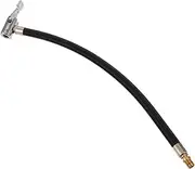 ZUNOXAZ Car Tire Air Chuck Inflator Compressor Extension Hose Durable High Pressure Adapter with Quick Bleed Valves for Efficient Tire Inflation Portable Design for Easy Storage