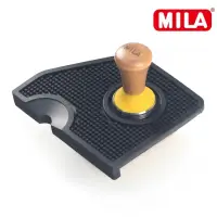 在飛比找momo購物網優惠-【MILA】櫸木色彩矽膠填壓器51mm-黃(附梯柱咖啡填壓墊
