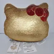 Pottery Barn Hello Kitty Reversible/Flip Sequin Pillow NWT