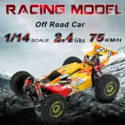 WLtoys XKS 144010 RC Off-Road Car 1/14 4WD 2.4GHz 75Km/h RC Truck f/Adults L3G5