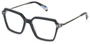 Police VPLR15 ZEPHYR 1 06WT Women’s Glasses Green Size 54 - Private Health Rebate - Blue Light Block Available