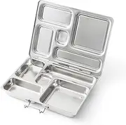 PlanetBox Rover Classic Stainless Steel Bento Lunch Box with 5 Compartments (P5000N)