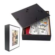 Discreet Safe Hiding In Picture Frame For Your Documents, Money, Keys ect.