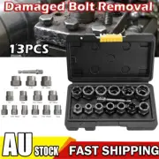 13Pcs Impact Bolt & Nut Remover Set Nut Extractor Socket Bolt Remover Tool kit