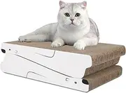 xinXbabe Cat Scratcher Cardboard Cat Sofa Bed Cat Scratching Board Cat Scratch Pad Cat Scratchers for Indoor Cats Set of 2