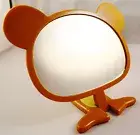 CHOCO TEDDY LIGHT BROWN MAKE UP MIRROR