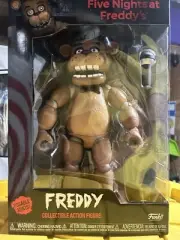 FREDDY ACTION FIGURE 13.5" POSABLE JOINTS FNAF FIVE NIGHTS AT FREDDY'S NIB
