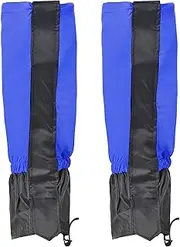 [uxcell] Leg Gaiters, Waterproof Shoe Covers Hiking Gaiters Snow Boot Gaiter, Dark Blue, L