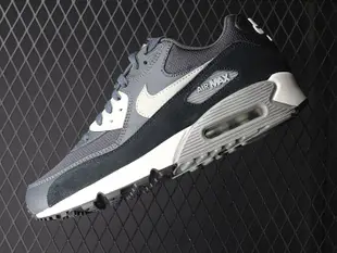 NIKE AIR MAX 90 ESSENTIAL 黑白灰 氣墊 復古 休閒鞋 537384-035