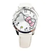 Hello Kitty Watch Quartz Wrist Watches Bracelet For Kids Girls Children Gift -NMAOV White