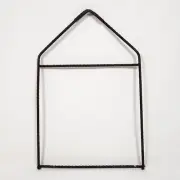 Outdoor Hummingbird & Songbird Swing/Perch Frame for Bird Watching Yard Garden