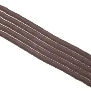 6mm Polymer Clay Beads Spacer, 1750Pcs 5 Strands Round Spacer, Coffee