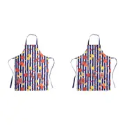 2PK Porto Valentina Cotton Apron Home/Kitchen Cooking/Baking BBQ Bib 20cm