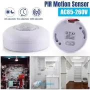 AC85-265V Infrared PIR Motion Induction Sensor Switch For LED Ceiling Light US