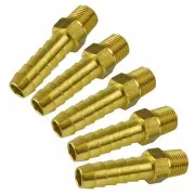 1/8" BSP Male Threaded Fitting with Hose Tail Fitting for 3/16" 1/4" 3/8" Pipe