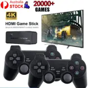 20000+ 4K HDMI TV Video Game Stick Retro Gaming Console w/ 2 Wireless ControllGY