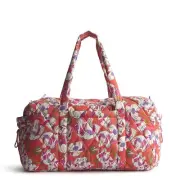 Vera Bradley Featherweight Large Original Duffel Swirling Poppies