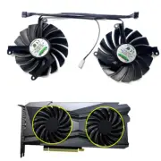 For INNO3D RTX3060ti 3080 TWIN X2 OC Black Gold Extreme Graphics Card Cooler Fan