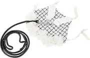 1Set Rabbit Costume with Leash Adorable Bunny Decorative Dress for Pets Comfortable Breathable Bunny Vest Harness for Pet Rabbits Bunnies
