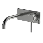 Abey Gareth Ashton 6B-WS165-GM Poco Wall Basin/Bath Set 165mm - Gun Metal